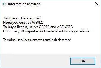 Access to Weviz from a remote PC